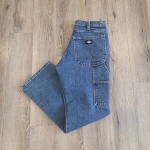 Dickies Blue Straight Men Jeans